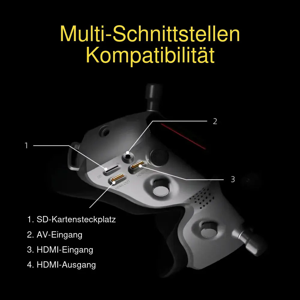 Walksnail Avatar HD Goggles X mit Pro Kit (dual) and GM3 V2