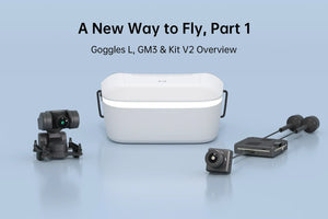 Eine neue Art zu fliegen, Teil 1: Goggles L, GM3 und Kit V2-Übersicht