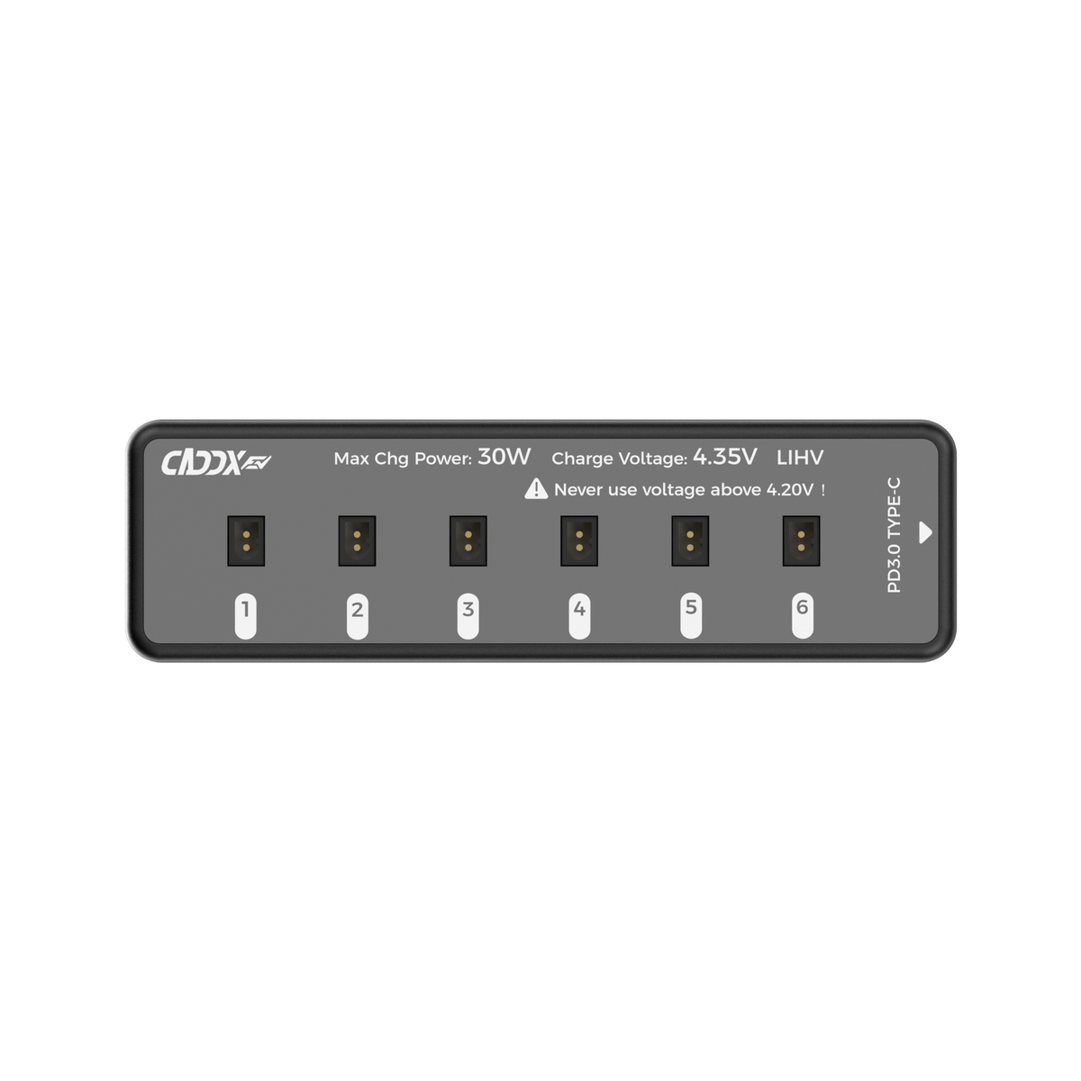 CADDXFPV Curve Micro 16 6-Kanal A30 LiHV-Akkuladegerät