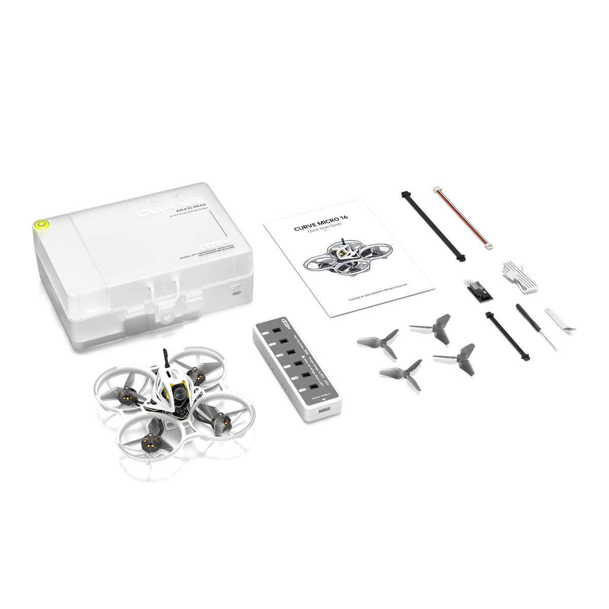 CaddxFPV Curve Micro 16 HD FPV Whoop Drohne
