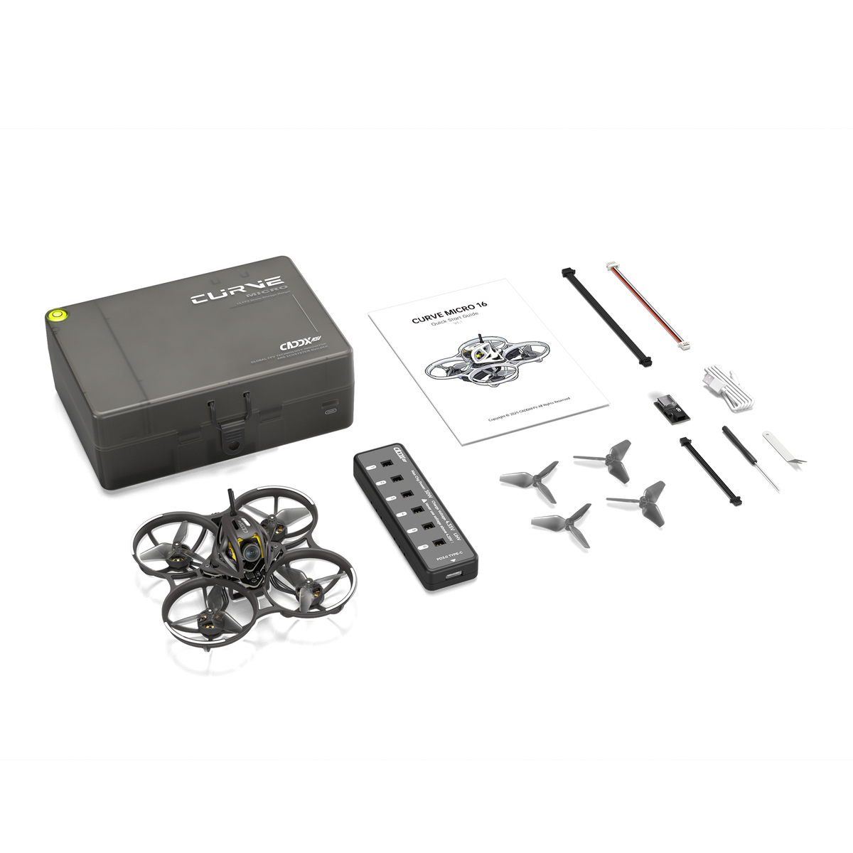 CaddxFPV Curve Micro 16 HD FPV Whoop Drohne