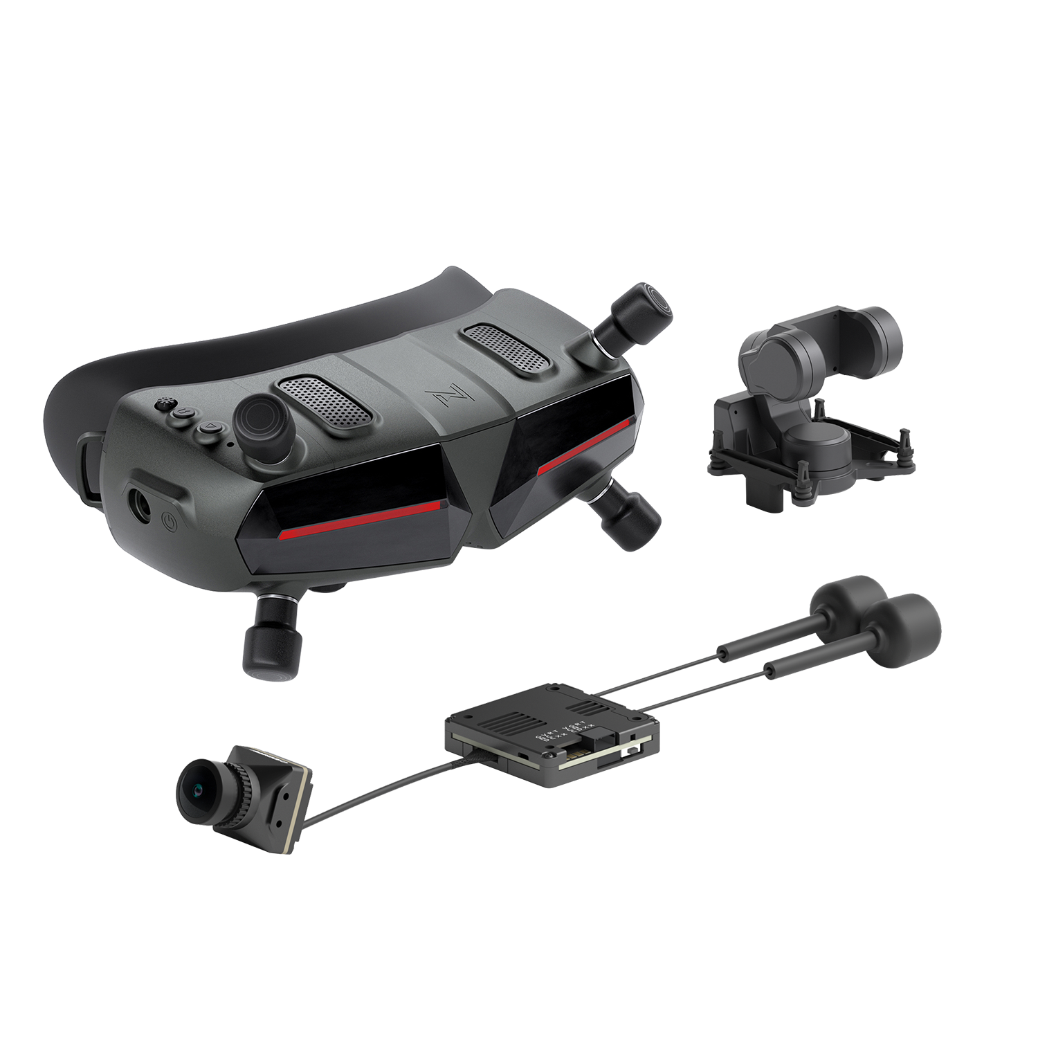 Walksnail Avatar HD Goggles X mit Pro Kit (dual) and GM3 V2