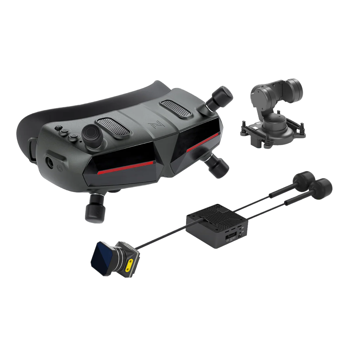 Walksnail Avatar HD Goggles X mit Moonlight Kit und GM3 V2